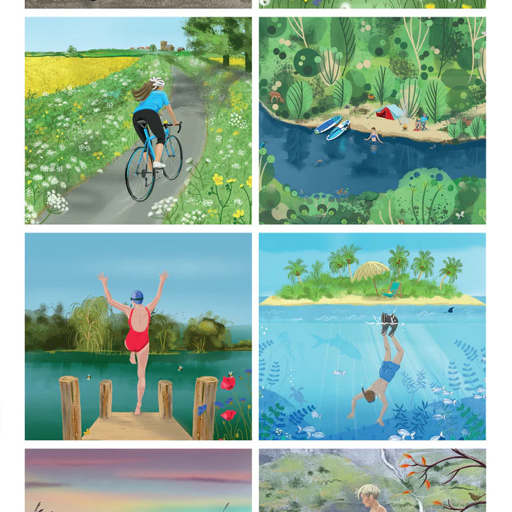 Tread Gently – 2026 Outdoor Swimming Calendar