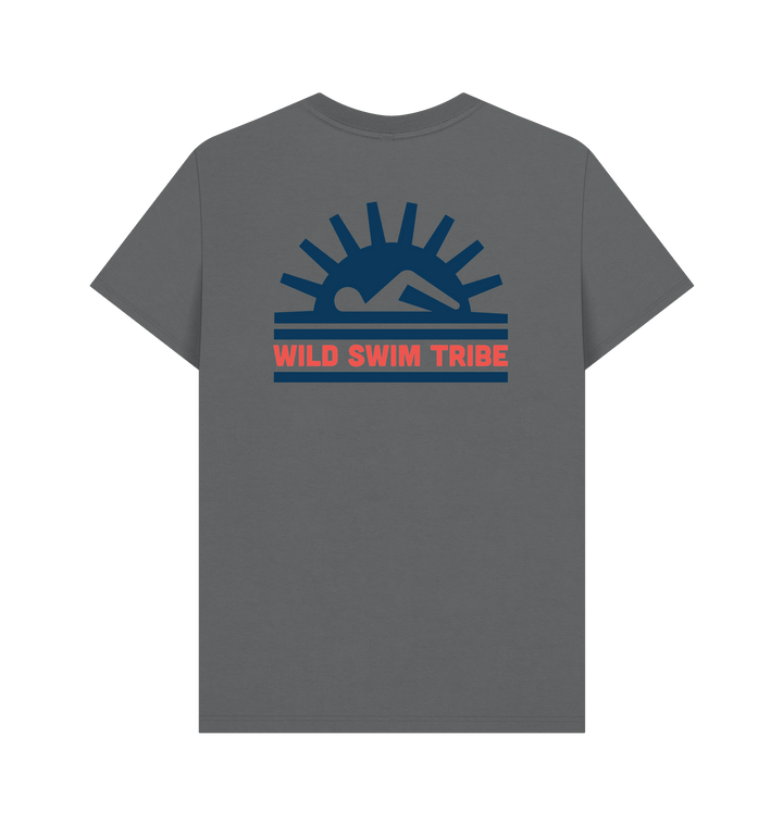 Slate Grey Printed T-shirt