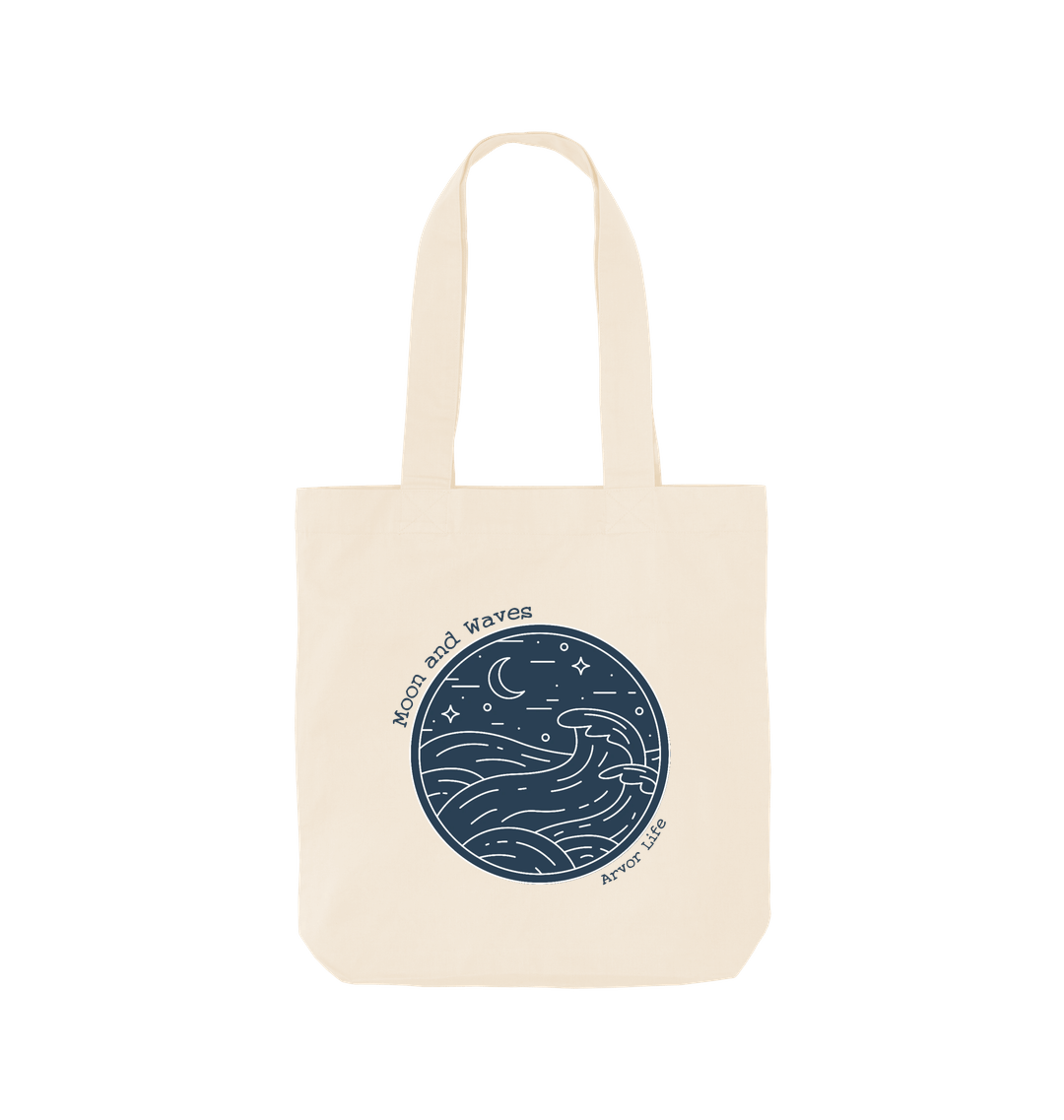 Natural Printed Bag