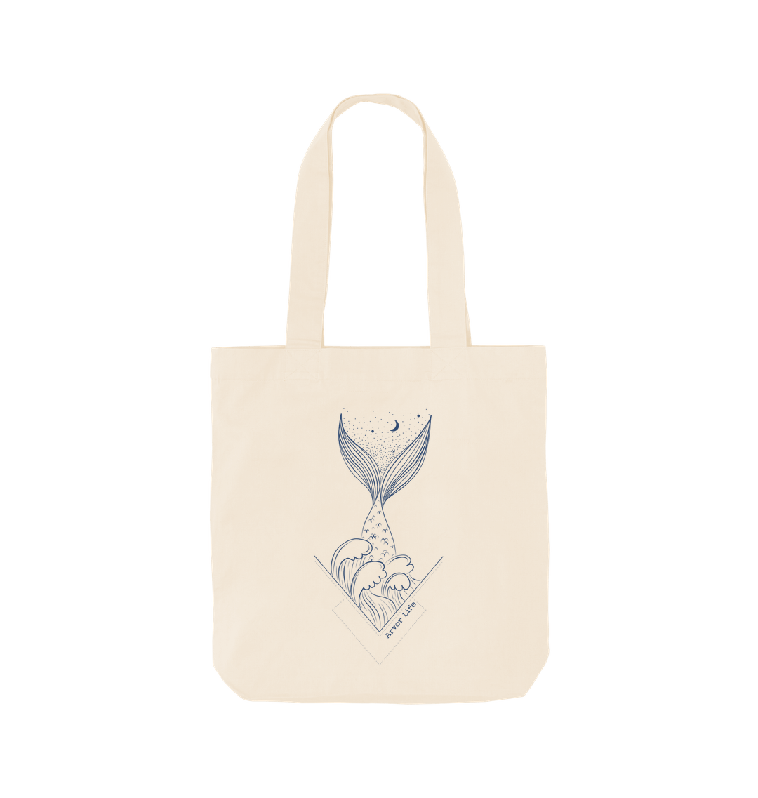 Natural Printed Bag