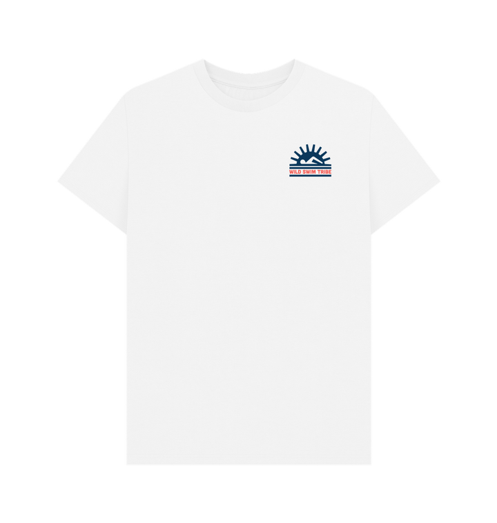 White Printed T-shirt Front