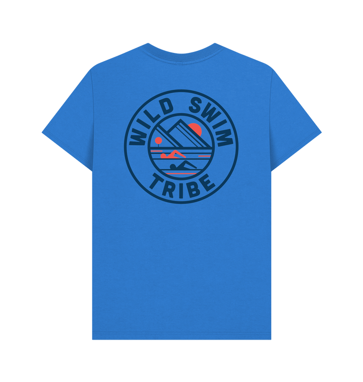 Bright Blue Printed T-shirt