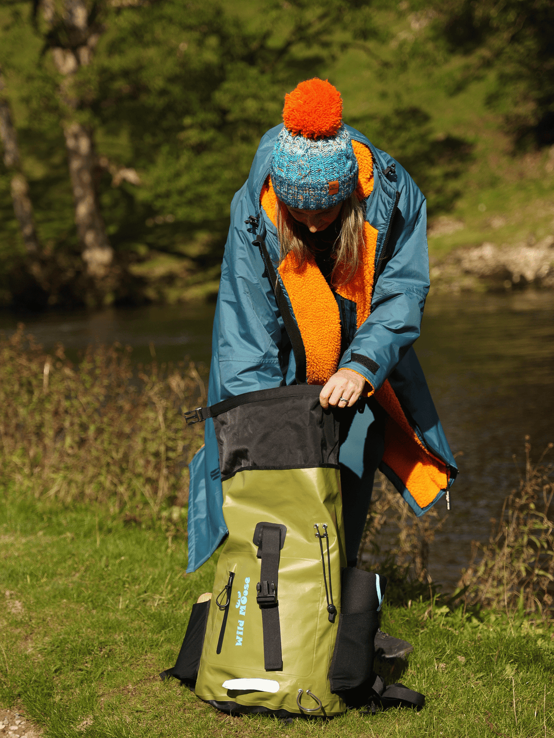 Caribou waterproof backpack 45L - olive green