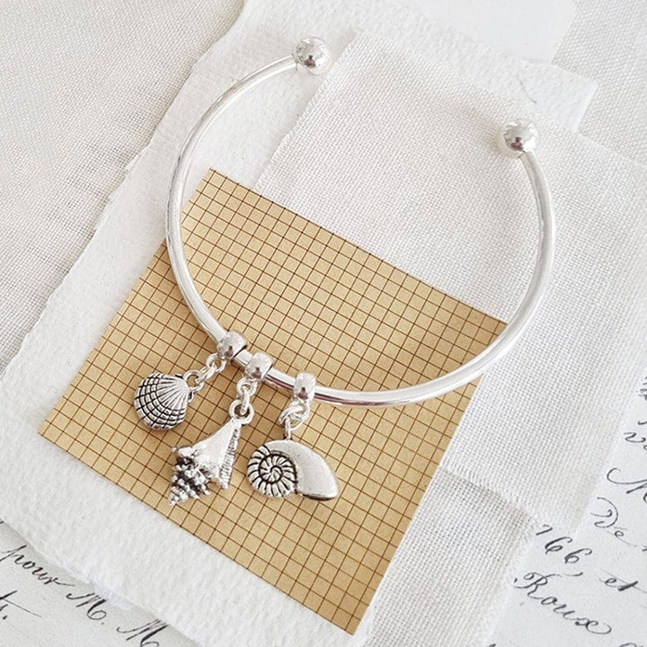 Seashell Charm Bracelet