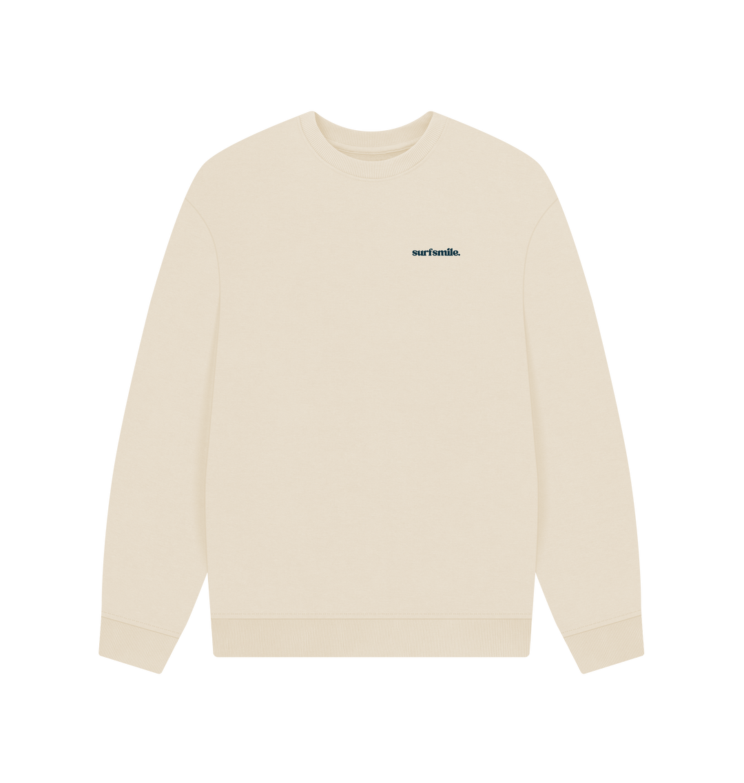 Oat Printed Sweater Front