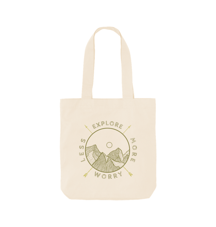 Natural Printed Bag
