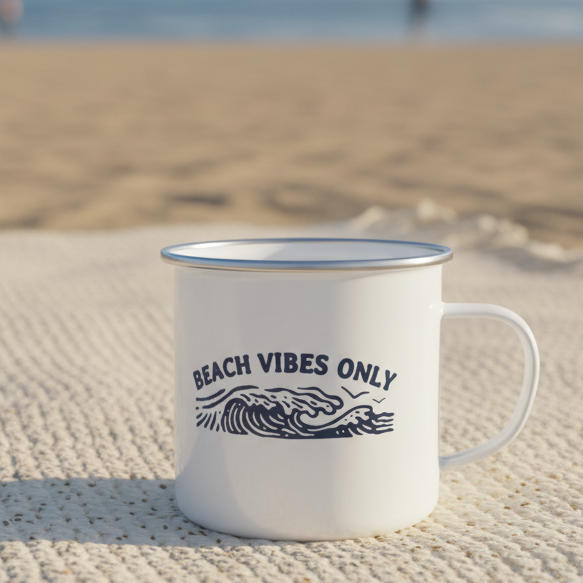 White Mug Front
