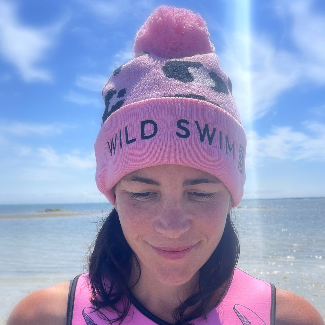 The Wild Waterproof Woolly in Pink Leopard