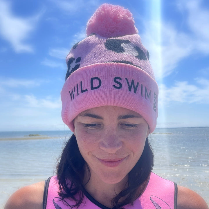 The Wild Waterproof Woolly in Pink Leopard
