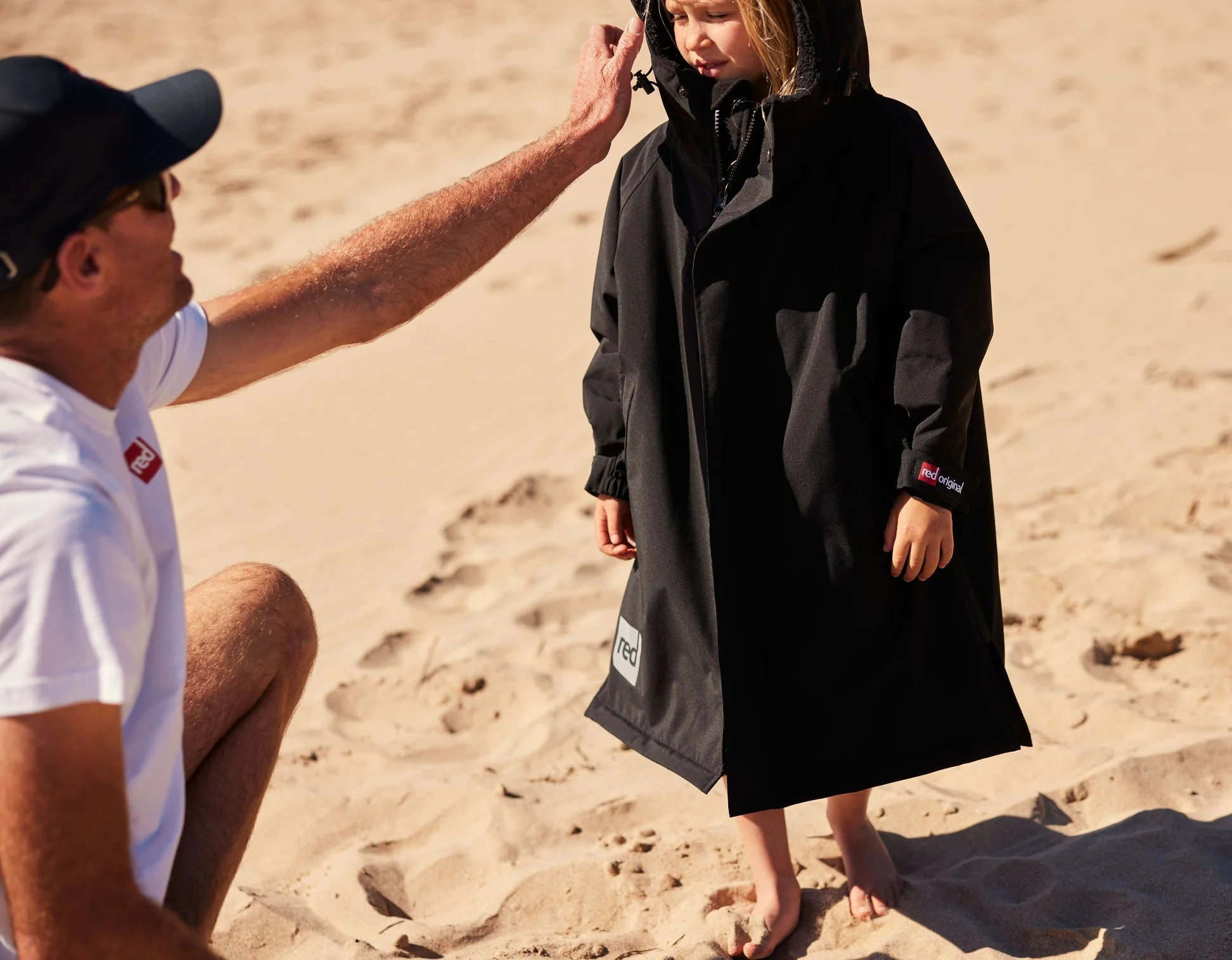 Kids Dry Pro Robe - Black