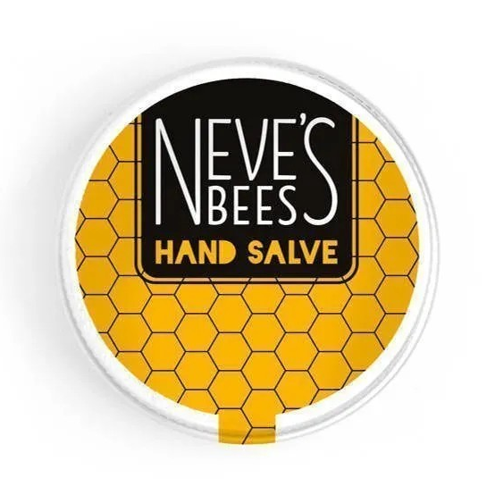Neve's Bees Hand Salve for men to relieve & repair dry or rough hands with a subtle fragrance of zingy grapefruit with woody cedarwood.