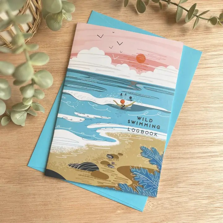 Colourful and practical, this Onneke logbook helps open water swimmers capture memories and track swims in style – made in the UK.
