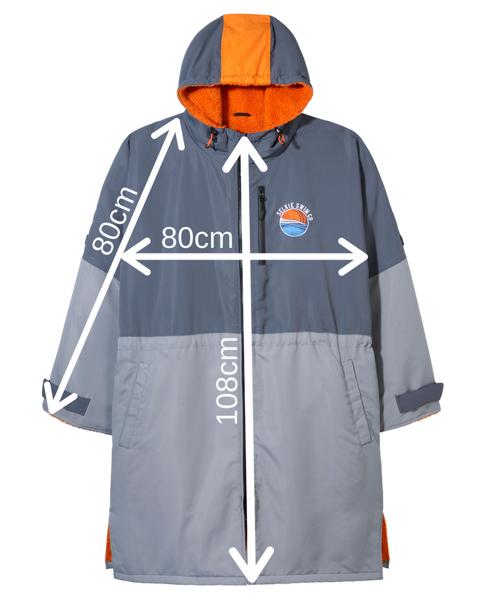 Grey Selkie Change Robe measurements
