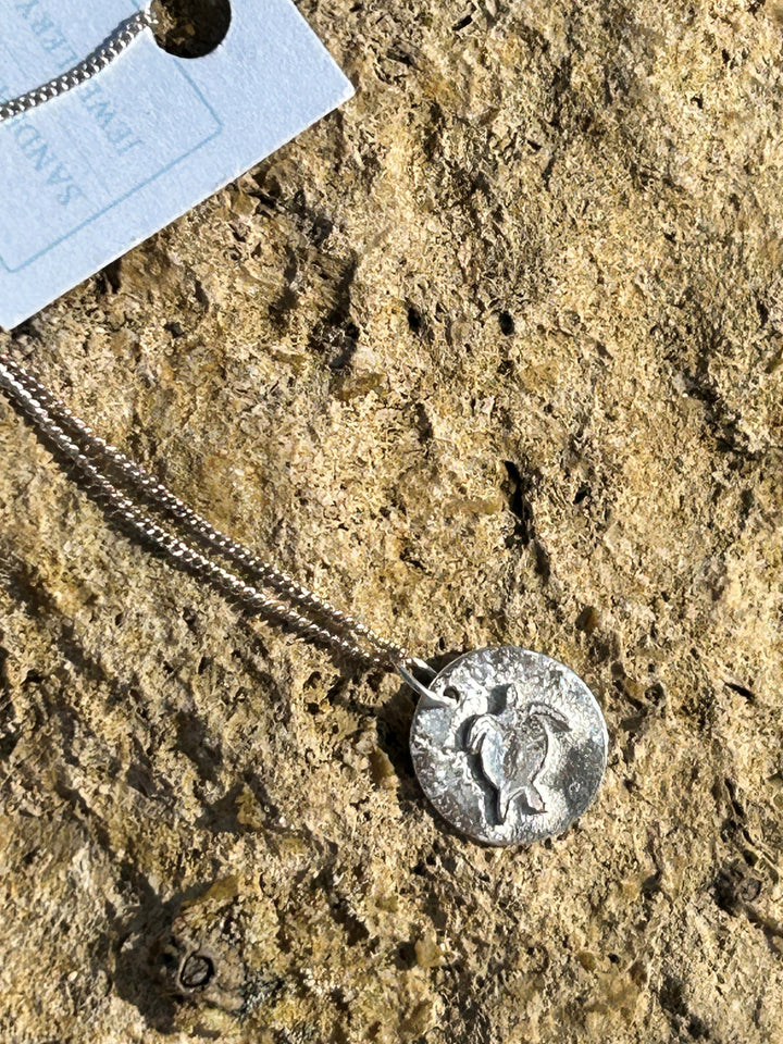 Turtle Silver Necklace