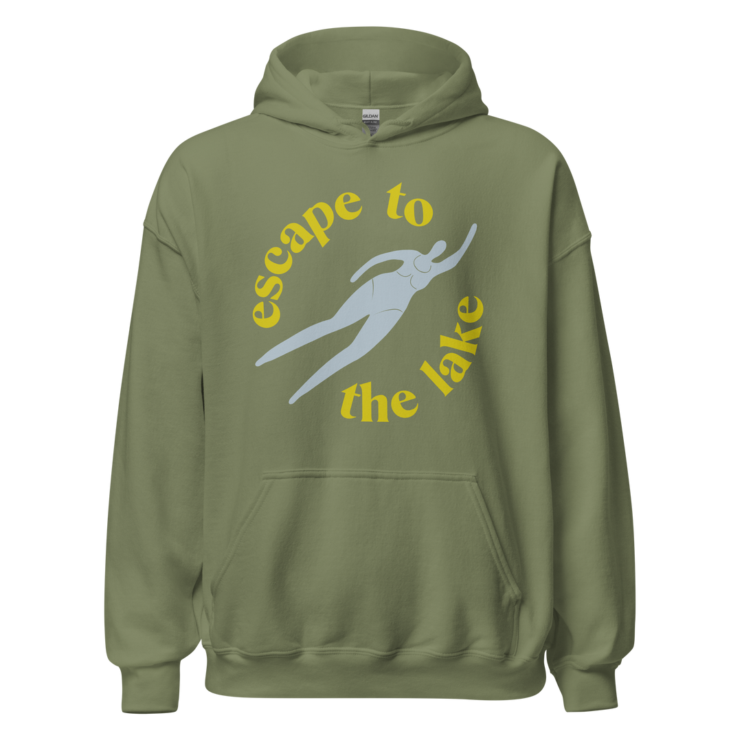 Escape to the Lake - Unisex Hoodie - Green