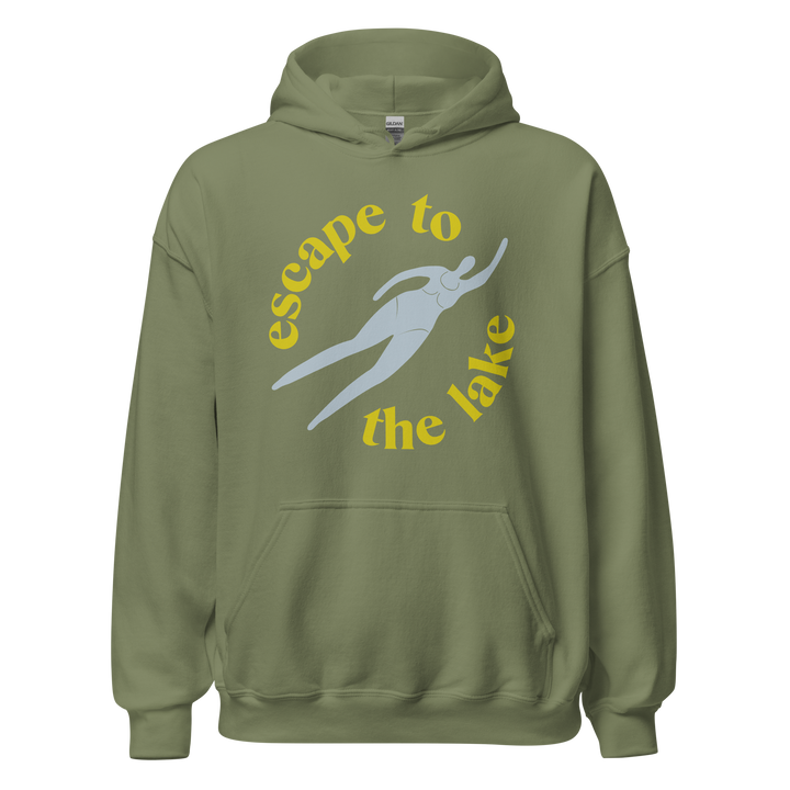 Escape to the Lake - Unisex Hoodie - Green
