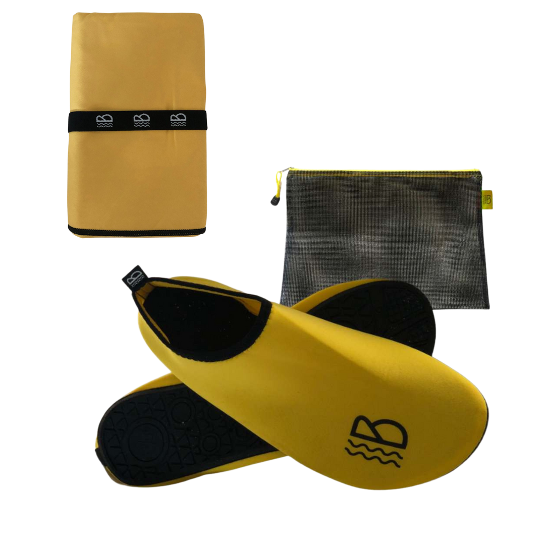 Shoes & Towel Beach Pack