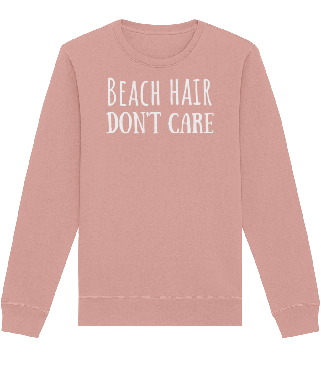 Beach Hair Don't Care Organic Cotton Sweatshirt | Arvor Life