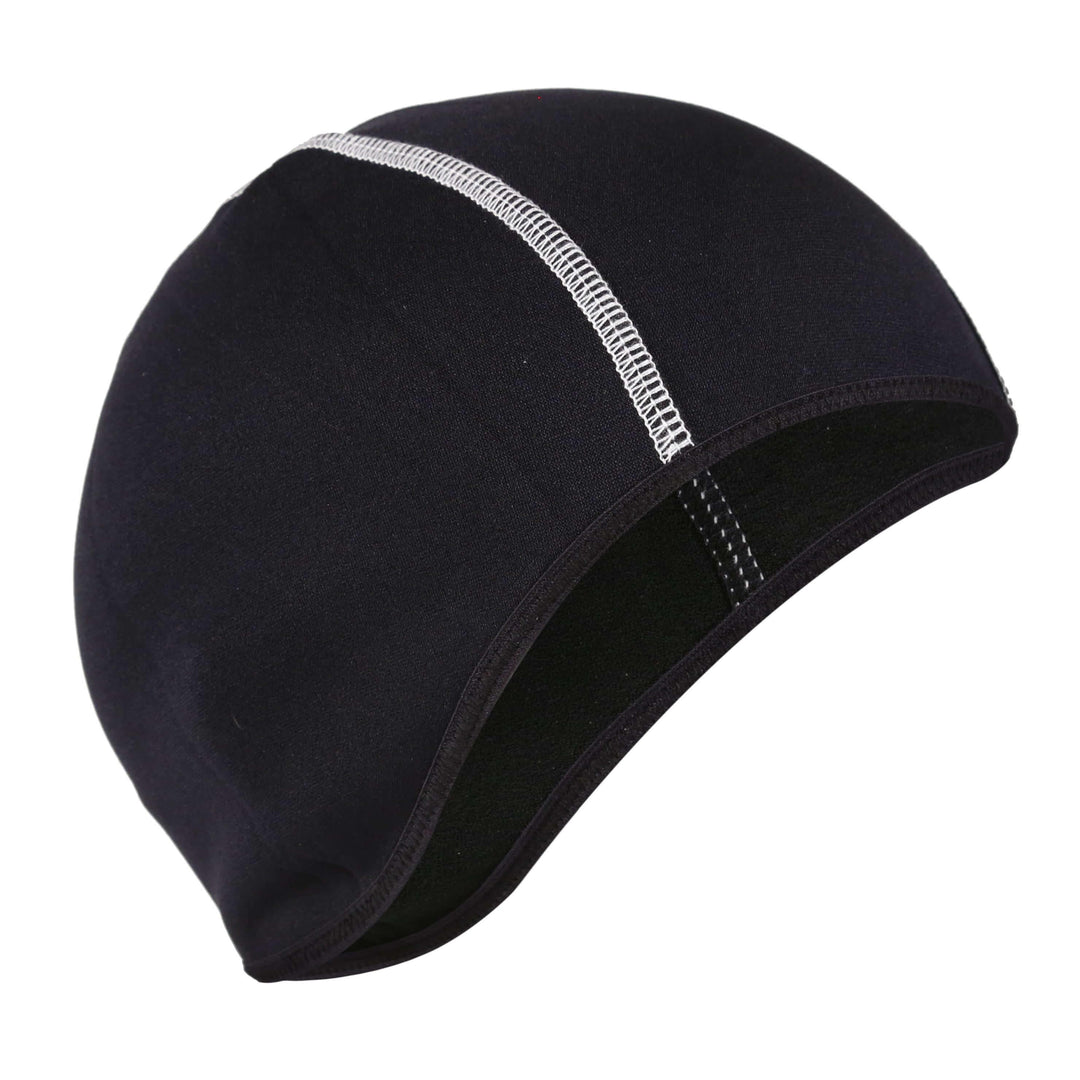 Black Neoprene Swimming Cap by Fashy For Open Water Swimming - Fine Saratoga Ltd