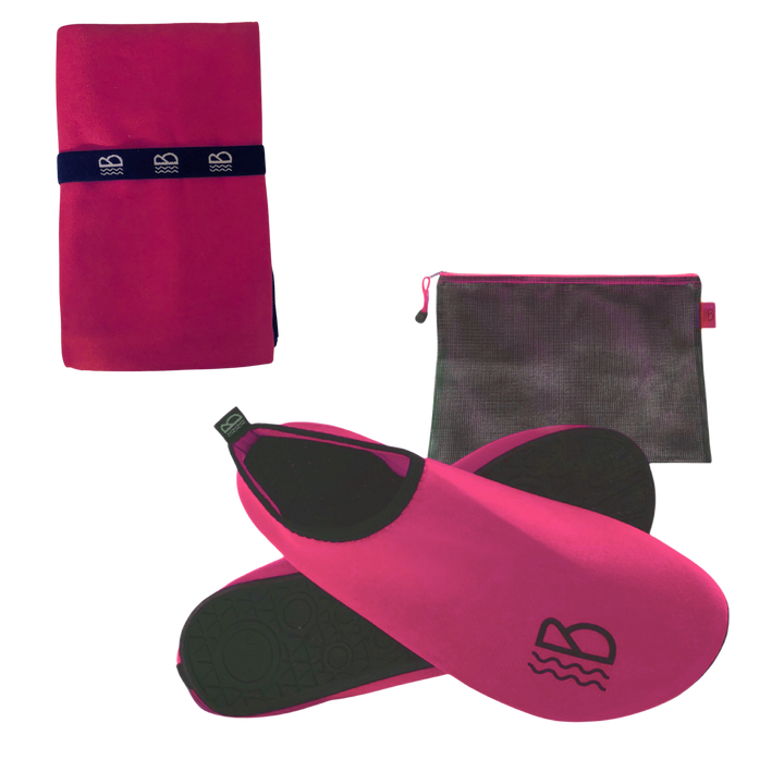 Shoes & Towel Beach Pack