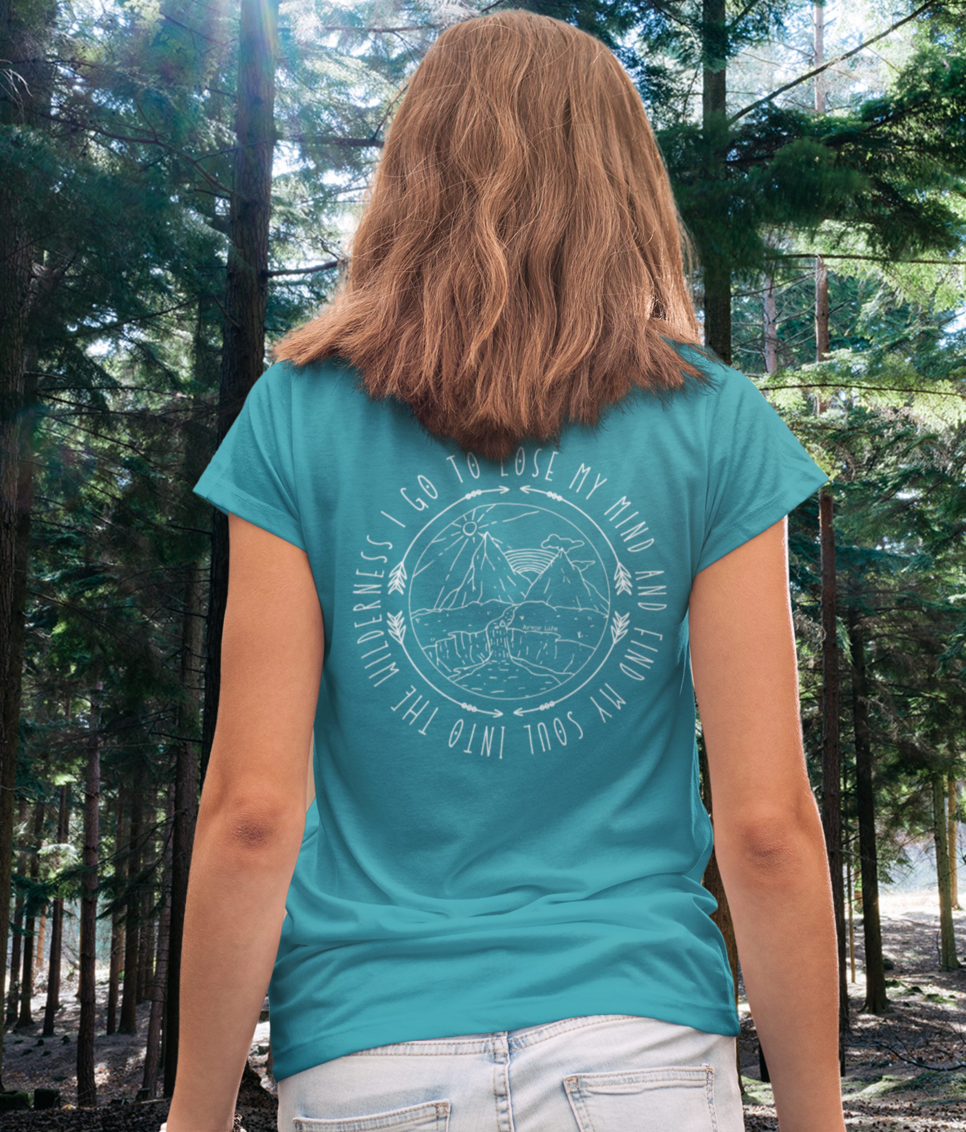 Into The Wilderness Unisex Organic Cotton T-shirt