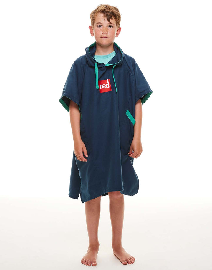 Kids’ Quick Dry Microfibre Changing Robe - Navy