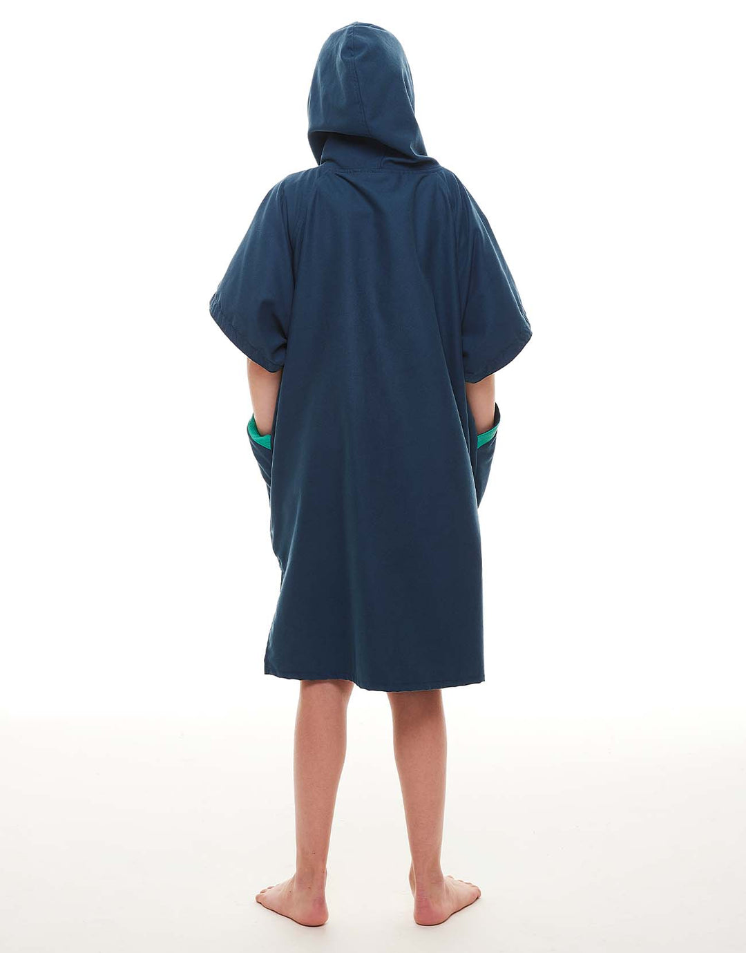 Kids’ Quick Dry Microfibre Changing Robe - Navy