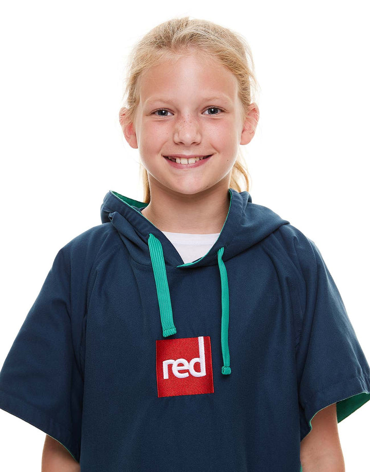 Kids’ Quick Dry Microfibre Changing Robe - Navy