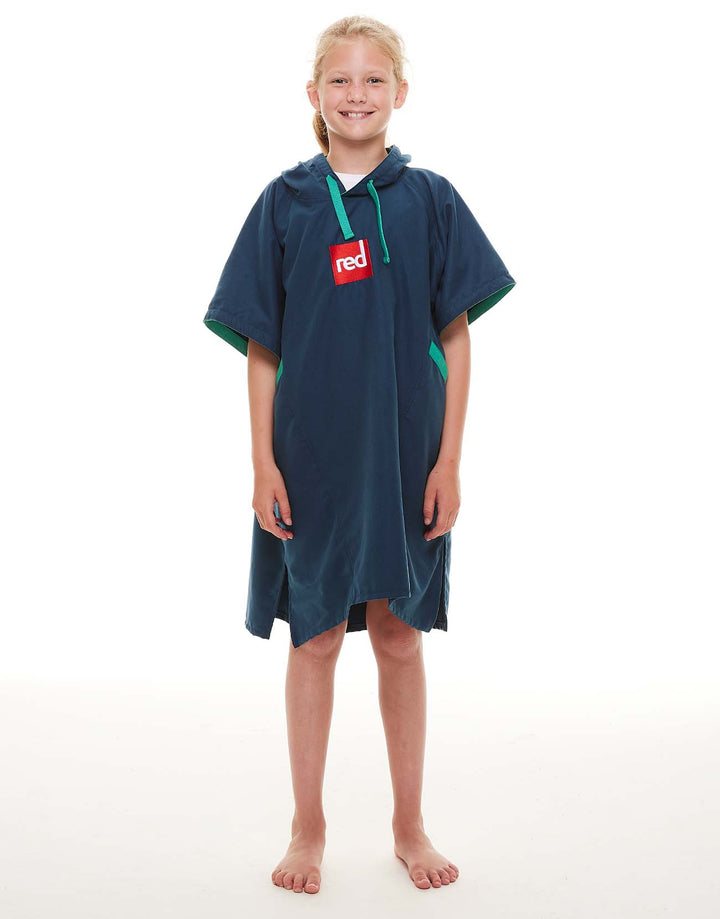 Kids’ Quick Dry Microfibre Changing Robe - Navy