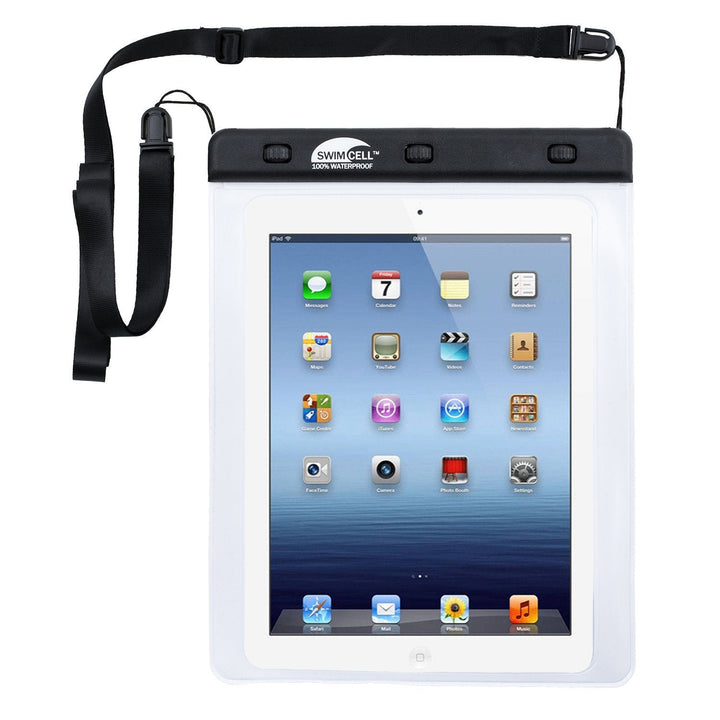 SwimCell Large Tablet waterproof case white