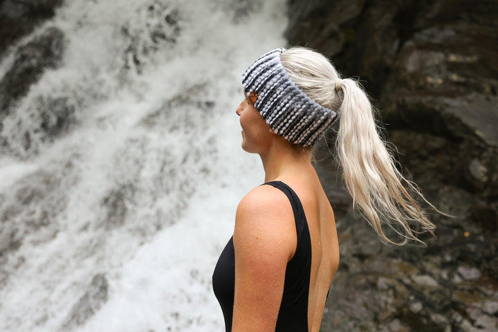 Hand-knitted Headband - Fell