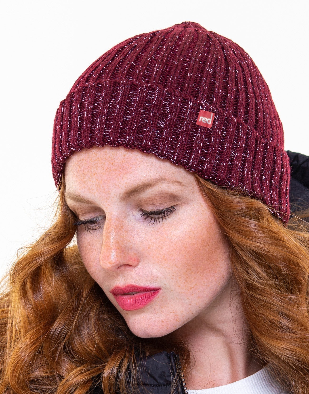 Merino Beanie - Burgundy