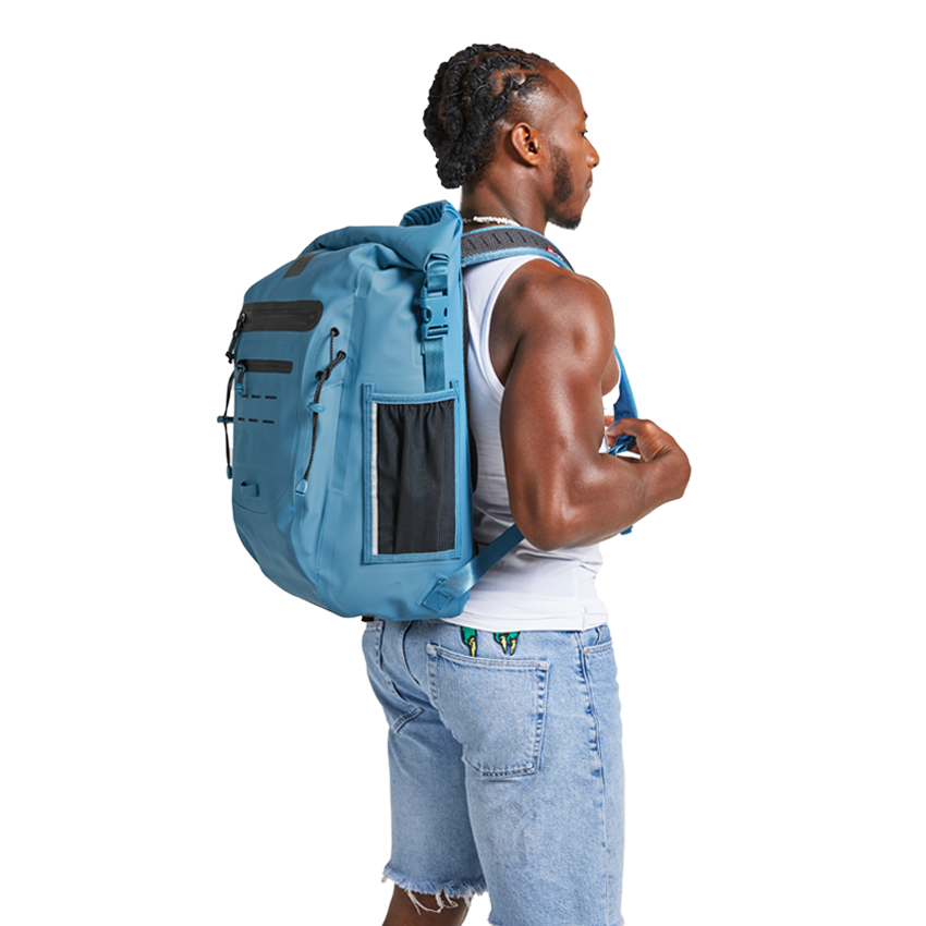 Adventure Waterproof Backpack 30L - Storm Blue