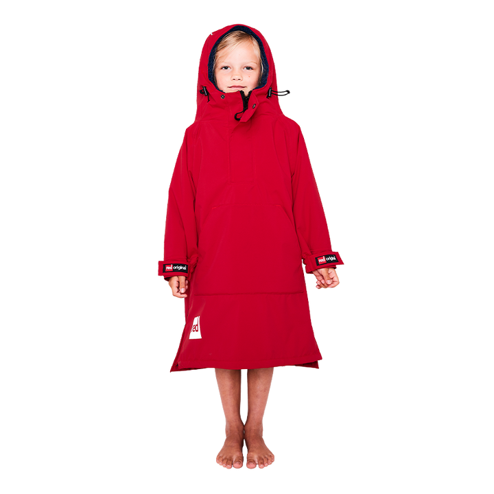 Kids’ Dry Poncho - Red