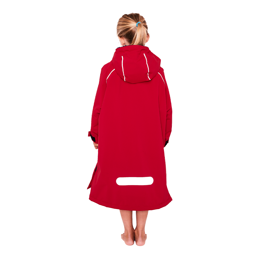 Kids’ Dry Poncho - Red
