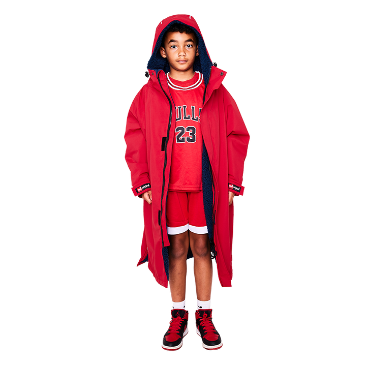Kids’ Dry Pro Robe - Red