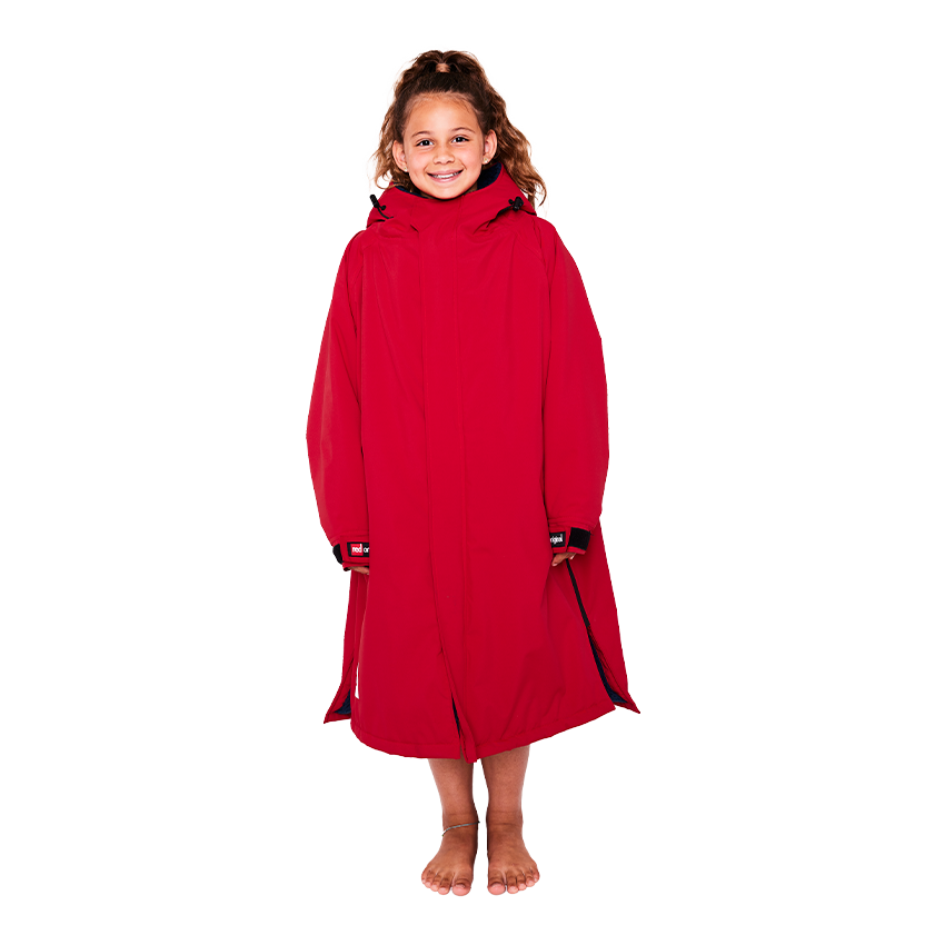Kids’ Dry Pro Robe - Red