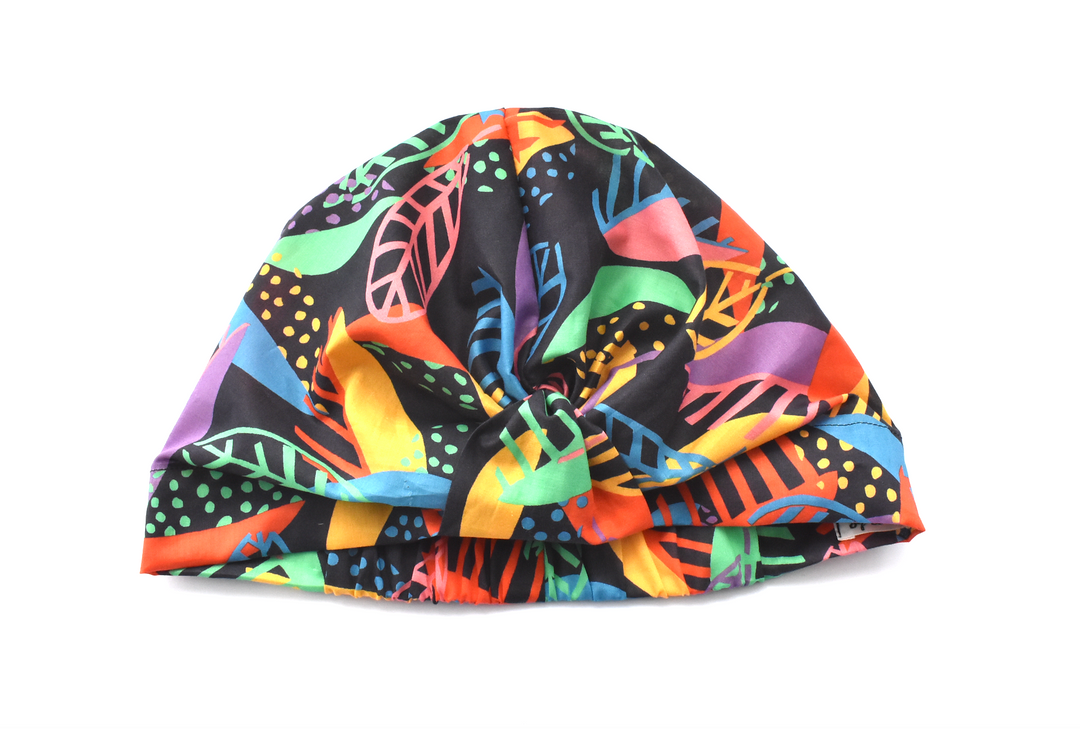 Salty Sea Knot - Swimming Cap Topper Swim Turban - Memphis Trail