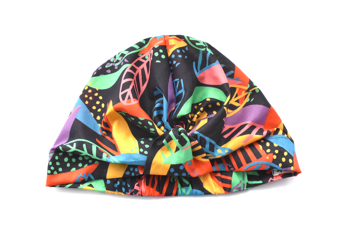 Salty Sea Knot - Swimming Cap Topper Swim Turban - Memphis Trail