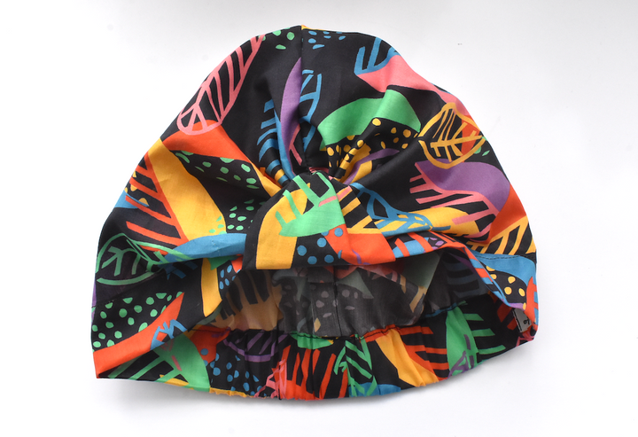 Salty Sea Knot - Swimming Cap Topper Swim Turban - Memphis Trail