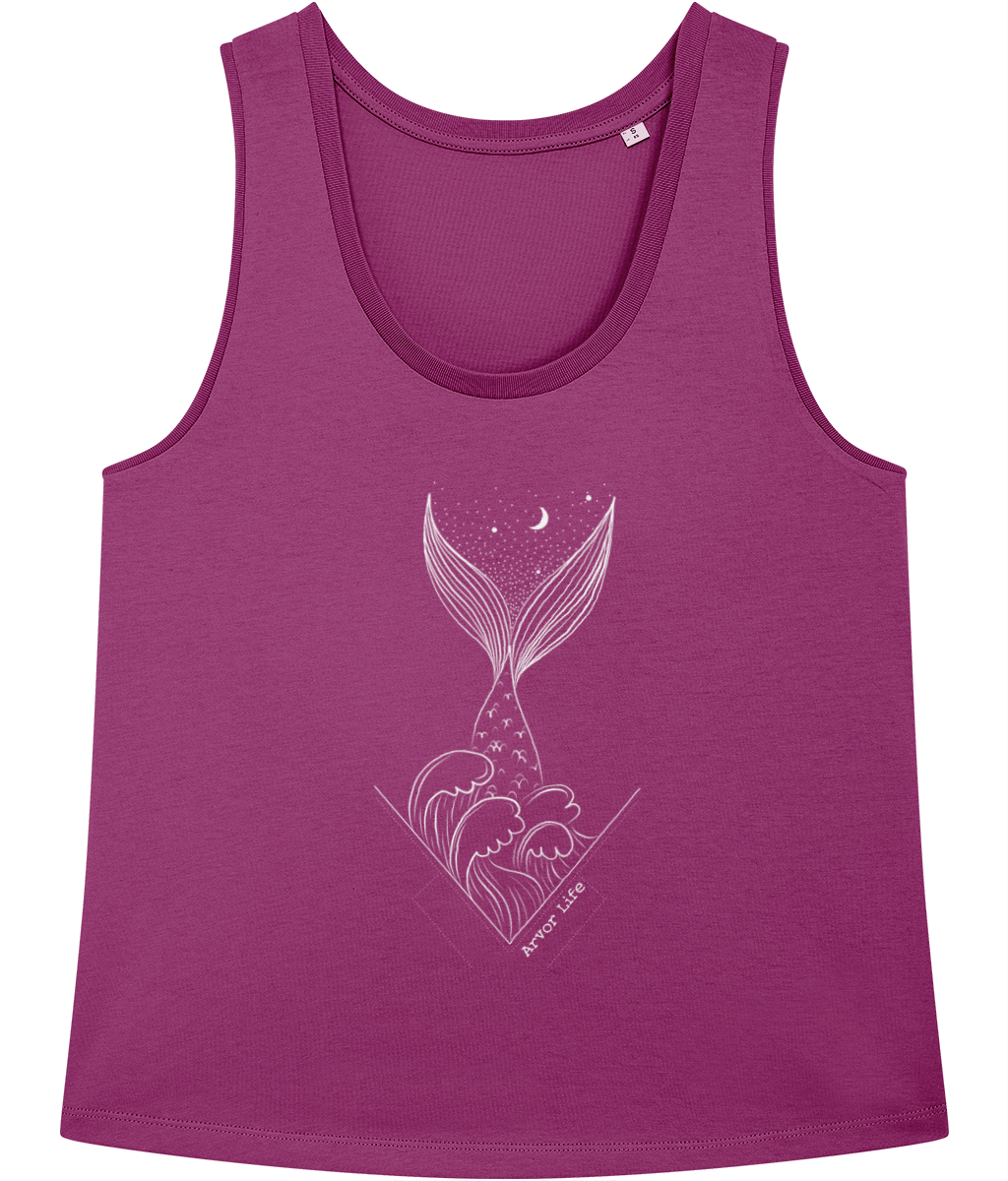 Merfolk Unisex Organic Cotton Vest Top