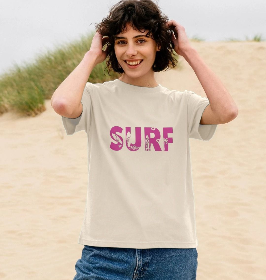'SURF' Ladies Tee