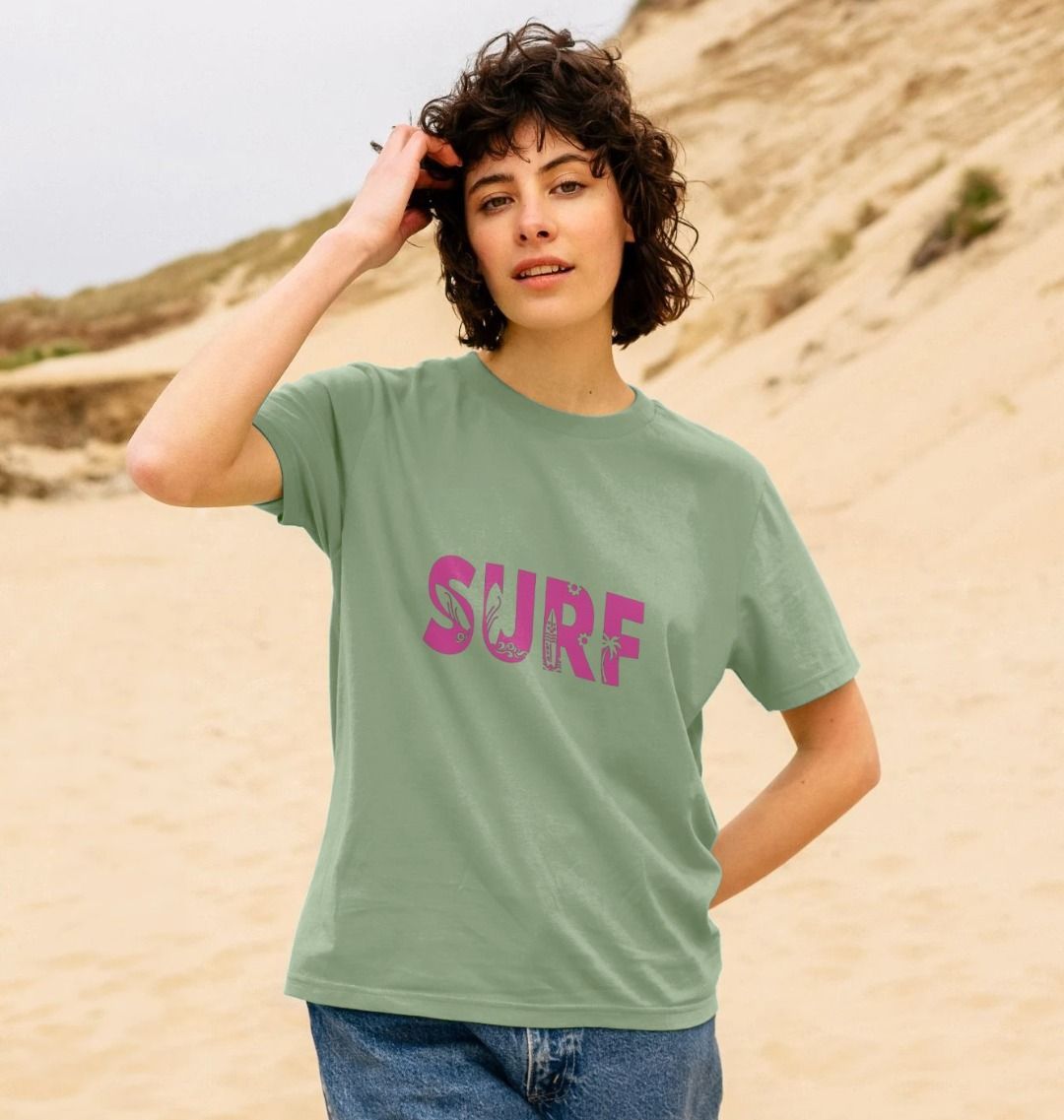 'SURF' Ladies Tee