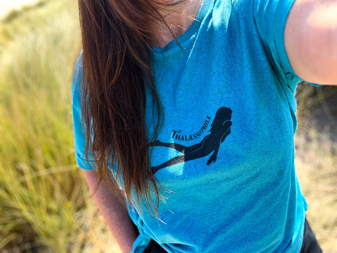 'THALASSOPHILE' Ladies Tee (Relaxed Fit)
