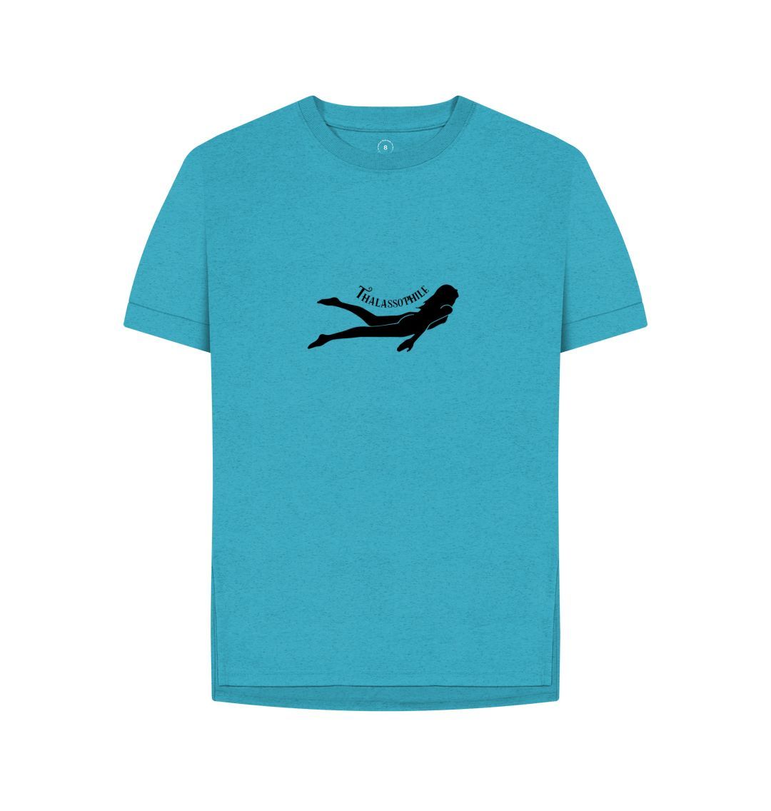 Ocean Blue 'THALASSOPHILE' Ladies Tee (Relaxed Fit)