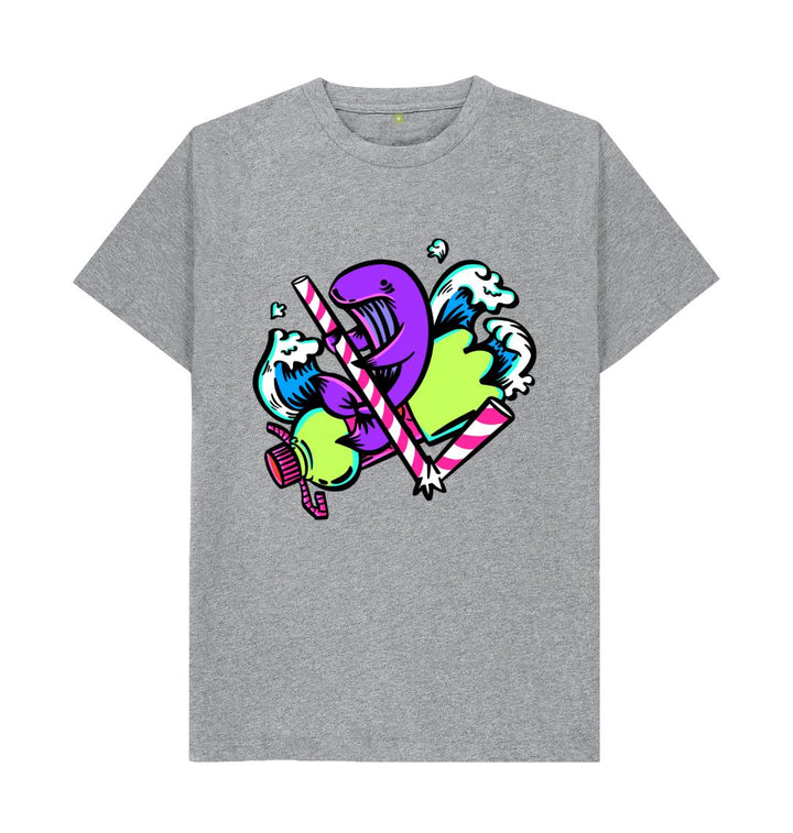 Athletic Grey 'COASTAL WARRIOR' Mens Tee