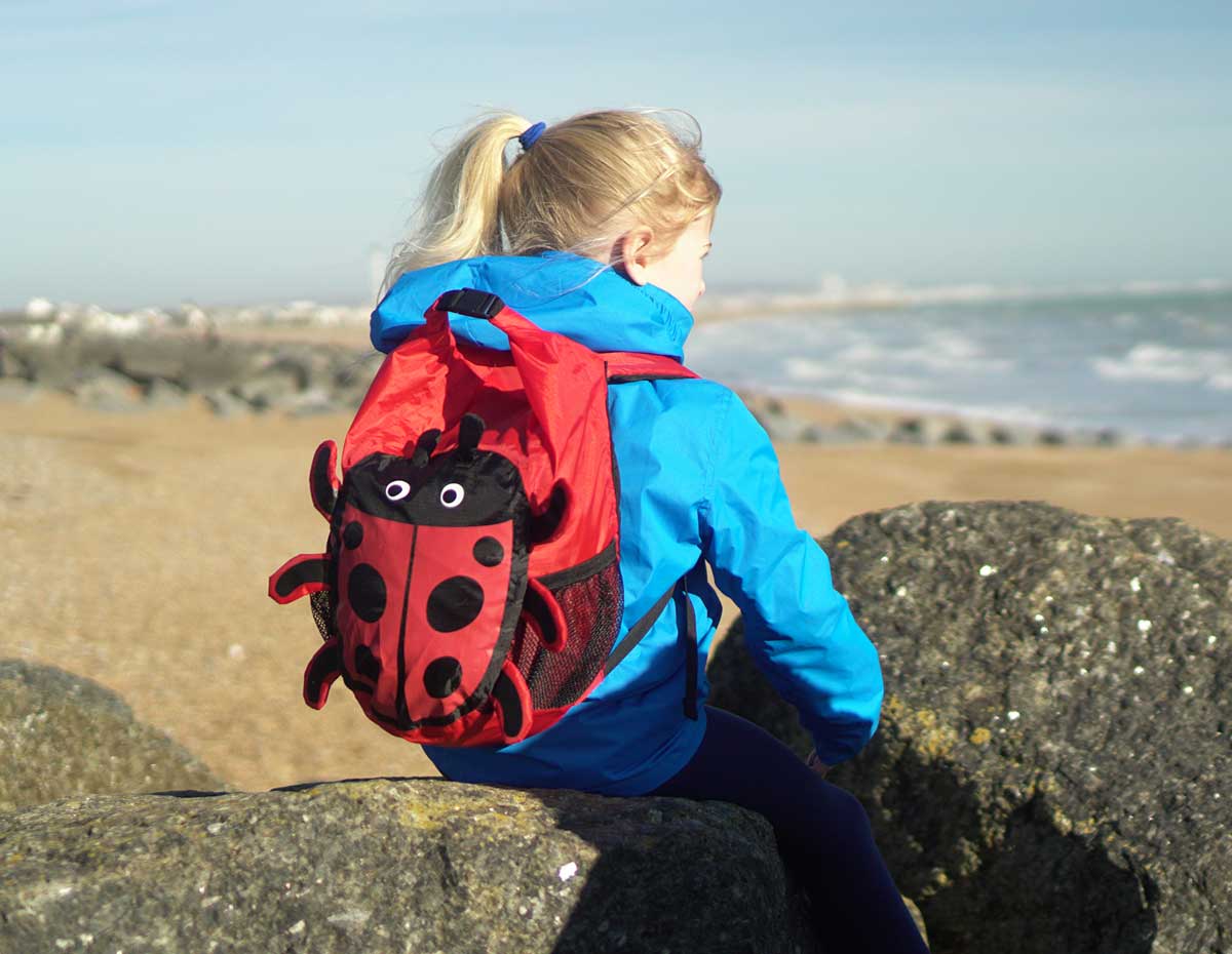 OverBoard Kids Ladybird Waterproof Backpack - 11 Litres | OB1218R