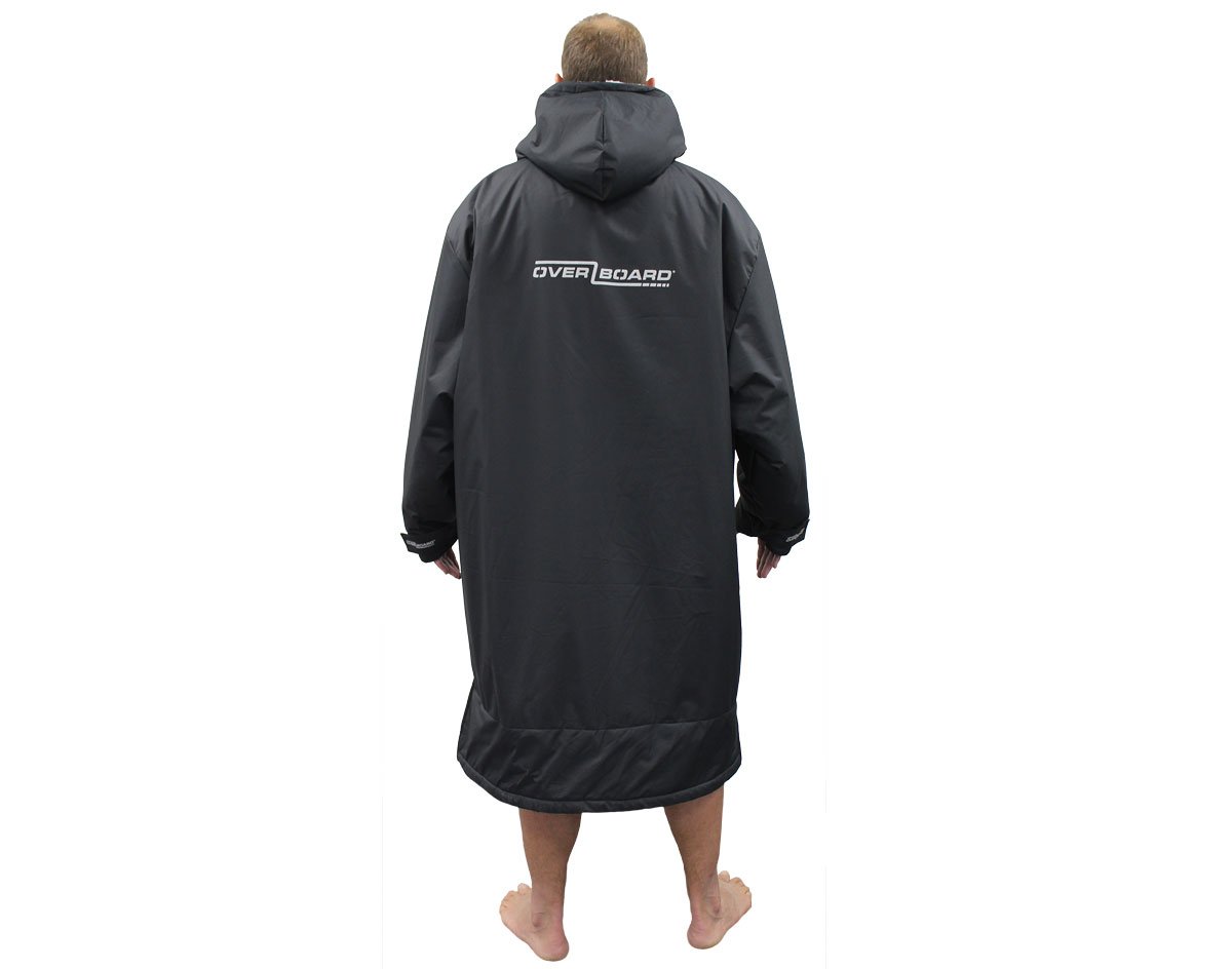 OverBoard Black Pro-Sport Long Sleeve Changing Robe | OB1223BLK